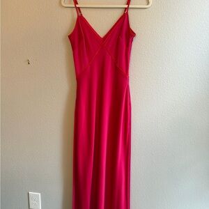 Gianni Bini Vibrant Red Maxi Dress